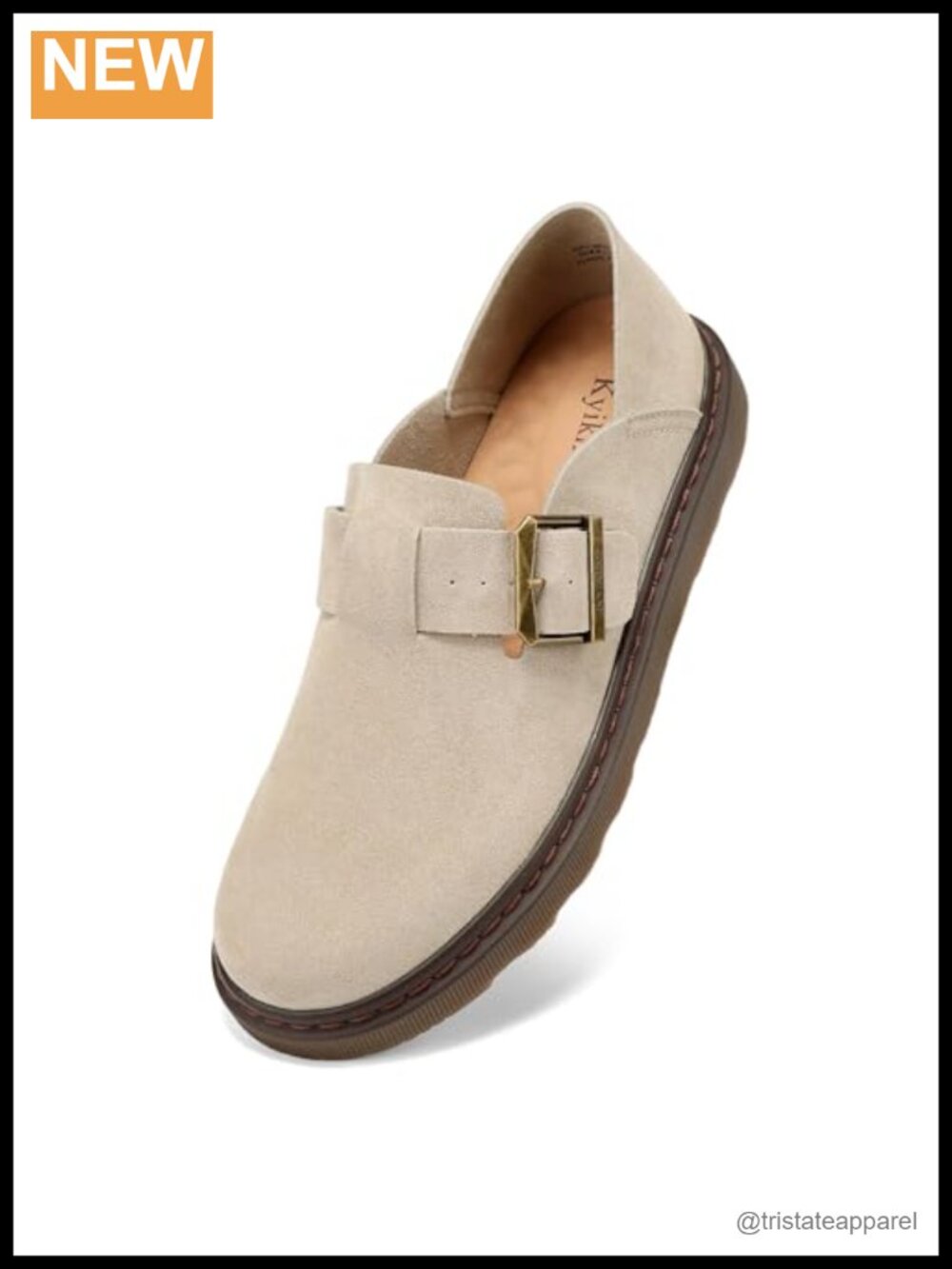 Suede Leather Penny Loafers Slip-On Comfortable Business Casual Shoes